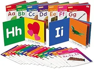 Lakeshore English Alphabet Books 24-Piece Set