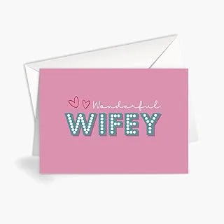 Greeting Card - General | Love | WONDERFUL WIFEY | L39 | SharetheLove (Standard A5)