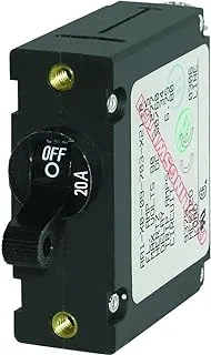 BLUE SEA CIRCUIT BREAKER AA1TOGGLE 20A BLK