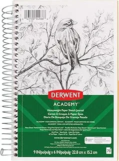 Derwent Academic 70 Sheet Sketch Diary, A5 Size