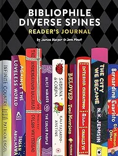 Bibliophile Diverse Spines Reader's Journal