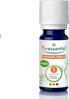 Puressentiel Essential Oils for Diffusion | Infused with Rosemary Cineole Blend| Enriched with Essential Oils | Inhalation, Massage, Bath - Herbal plant scented oil - Undiluted | 30ml