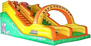 Megastar Gigantic Marine Park Inflatable Tall Bouncy Castle Double Slide - 8 X 4 4.8 Mtr