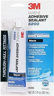 3m 05205 3 Oz Black Marine Adhesive Sealant