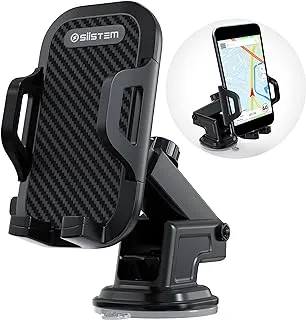 Fitto Car Mobile Holder, 270 Degree Rotation, Adjustable, Suction Cup, Universal, For Dashboard Windshield