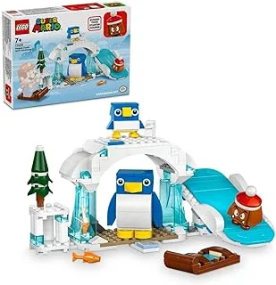 LEGO® Super Mario™ Penguin Family Snow Adventure Expansion Set 71430 Building Blocks Toy Set; Toys for Boys, Girls, and Kids (228 Pieces)