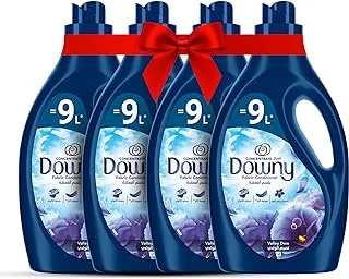 Downy Fabric Conditioner, Concentrate, Valley Dew Variant, Color Protection, More Softness, Longer Lasting Freshness, 3L, Pack of 4