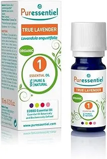 Puressentiel Essential Oils for Diffusion | Infused with True Lavender Blend| Enriched with Essential Oils | For Inhalation, Massage, Bath | Herbal plant scented oil | Undiluted | 30ml