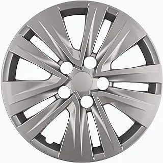 استبدال HubStar Premium Hubcap لنيسان سنترا 2020-2022، غطاء عجلة طبق الأصل مقاس 16 بوصة (قطعة واحدة) 53102