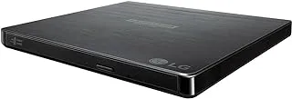 محرك الأقراص الضوئية المحمول LG Electronics فائق النحافة وناسخ أقراص Blu-ray/DVD - BP60NB10