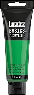 Liquitex Basics Acrylic Colour 118ml Green Light Permanent Row