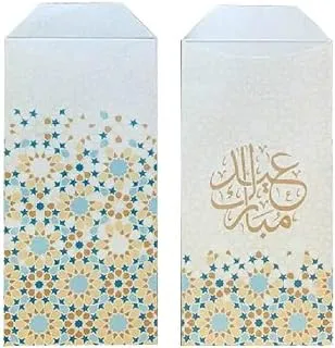 Printed Eid Mubarak Eidi Envelopes 100pcs Eid Mubarak Envelopes with Assorted Designs, Ramadan Eidi Envelope for Cash Money Holder for Kids, Eid al-Fitr and Eid al-Adha Gifting Party Supplies