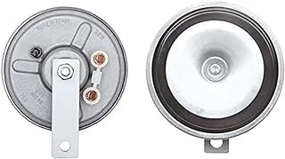 HELLA 3BA 002 768-431 Signal Horn - B36-24V - 116dB(A) - Frequency Range: 400Hz - High Tone - Housing Colour: Grey - Flat Plug-in Connector…