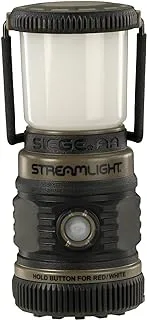 Streamlight 44941 Siege 200 لومن فائق الصغر AA قلوي للاستخدام الخارجي، فانوس يدوي/مصباح يدوي، ذئب البراري