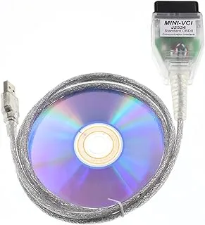 DIAGKING Mini Vci J2534 TIS Techstream Diagnostic Cable for Toyota Firmware V1.4.1 (Newest Version)