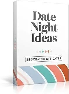 Romantic Couples Gift - Fun & Adventurous Date Night Box - Scratch Off Card Game with Exciting Date Ideas for Couple: Girlfriend, Boyfriend, Newlywed, Wife or Husband.