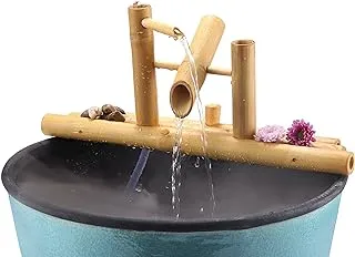 Lifegard Aquatics R440860 Bamboo Rocking Fountain-Complete with Pump/Tubing, 8