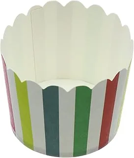 Multi Stripe Mix and Match Baking Treat Cups - Pack of 20