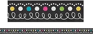 Teacher Created Resources Chalkboard Brights Magnetic Strips (77222)