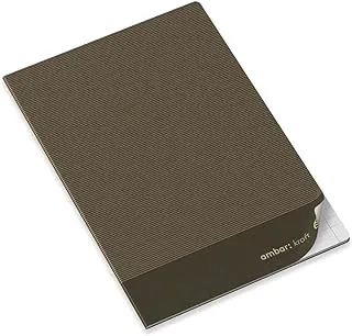 Ambar 80 Sheets 70 GSM Kraft Exercise Note Book, A4 Size