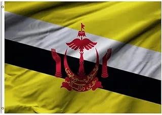 BPA® Brunei Flag For Indoor Outdoor Home, Office & Events (80x140cm)