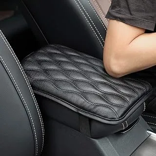 SEVEN SPARTA Universal Center Console Cover for Most Vehicle, SUV, Truck, Car, Waterproof Armrest Cover Center Console Pad, Car Armrest Seat Box Cover Protector