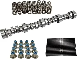 Stage 3 Truck Camshaft Vortec Truck Cam 3 Bolt, LS6 Beehive Springs, 7.400 Pushrod and Seals for 1999-2013 Silverado Sierra 4.8 5.3 6.0 6.2 Engines