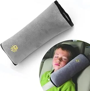 ECVV Car Seat Belt Pillow, Seatbelt Cover Pads Neck Support, Vehicle Shoulder Sleep Cushion, Safety Strap Headrest Harness Pad Protect Rubbing for Adults and Children