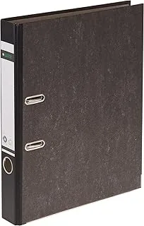 LEITZ BOX FILE 1104 A4 4.5CM NARROW MARBLE BLACK