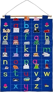 King ABC Lower Case Wall Hanging Chart for Kids