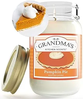 Stillwater Bath and Body™ Pumpkin Pie Spice Scented Candle for Home | Non Toxic Long Lasting Soy Candles | Delicious Scent | One Pint Mason Jar | Hand Made in The USA