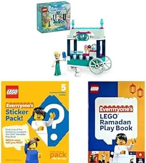 LEGO® - Disney Princess ™ Frozen Elsa's Frozen Treats 43234 مجموعة ألعاب مكعبات البناء مع كتاب LEGO وملصقات LEGO Surprise!