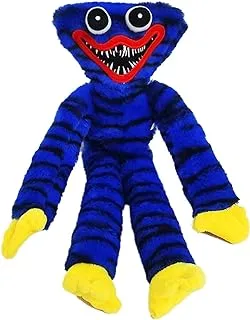 Italo Huggy Wuggy Poppy Play Plush Toy, Blue/Black