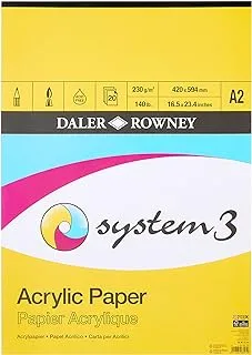 Daler Rowney 403600200 A2 Drawing Sketch - 20 Sheets