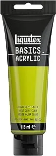 Liquitex Basics Acrylic Colour 118ml Light Olive Green Row