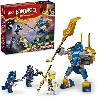 مجموعة ألعاب مكعبات البناء LEGO® NINJAGO® Jay's Mech Battle Pack 71805؛ ألعاب للأولاد والبنات والأطفال (78 قطعة)