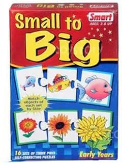 Smart - 1012 Small To Big Puzzle (Multi-Color, 48 Pieces)