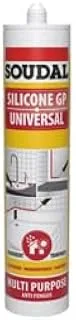 Soudal Silicone GP Universal Sealant 280 ml, Clear