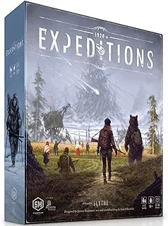 ألعاب Stonemaier: Expeditions - لعبة لوحية للاستكشاف التنافسي وبناء المحركات، للأعمار من 14 عامًا فما فوق، 1-5 لاعبين، 60-90 دقيقة