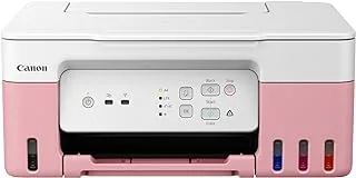 Canon PIXMA G3430 Wireless Colour 3-in-1 Refillable MegaTank Printer, Pink