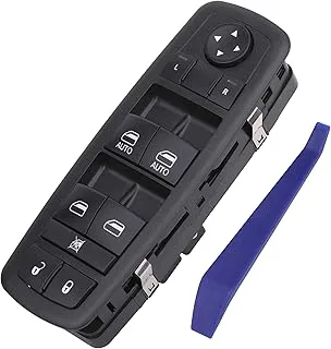 Obaee Front Left Window Switch 68231805AA Compatible with 2011-2012 Chrysler 300, 2015-2017 Chrysler 200, 2011-2014 Dodge Charger, 2016 Ram 1500 2500 3500 4500 5500 4-Door Replace 68139805AB