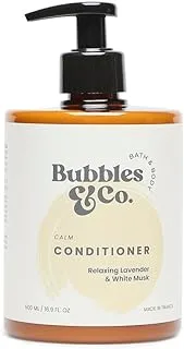 BUBBLES&CO RELAXING LAVENDAR &WHITE MUSK CONDITIONER 500ML