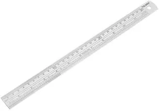 Stainless steel ruler