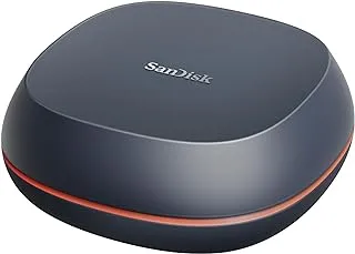 محرك الأقراص المكتبي SanDisk سعة 4 تيرابايت - SSD خارجي لسطح المكتب، حتى 1000 ميجابايت/ثانية، USB -C، محرك أقراص USB 3.2 Gen 2 ذو الحالة الصلبة - SDSSDT40-4T00-NA25