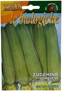 Franchi Golden Line Le Biologiche Zucchino Genovese Organic Seeds