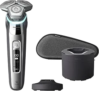 Philips Shaver series 9000 ماكينة حلاقة كهربائية للاستخدام الرطب والجاف S9985/50، ضمان لمدة عامين