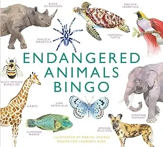 Endangered Animals Bingo: Learn About 64 Threatened Species That Need Our Help