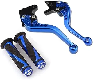 Krace Motorcycle Clutch Brake Levers Set Fit For Yamaha YFM 700R Raptor 700 2008 2009 2010 2011 2012 2013 2014 2015 2016 2017 2018 Adjustable w. 7/8