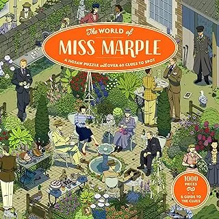 The World of Miss Marple 1000 Piece Puzzle: 1000 Piece Jigsaw