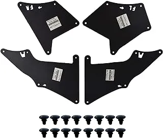 Fender Liners Splash Shield for Land Cruiser Prado J120 J150 120 150 Apron Seal Skirt Mud Flaps Guards Mudflaps Mudguards 53735-35150 53736-35150 53886-35020 W/Clips 9046710186